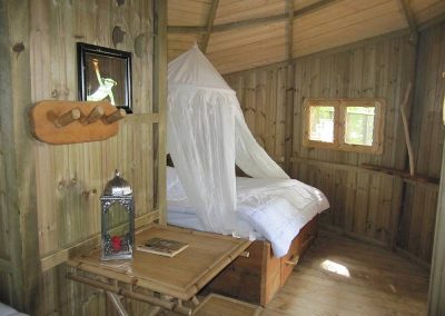 Cabane dans les arbres des Chimpanzés - Parc de la Belle - Hébergement insolite dans la Vienne (86) entre Paris et Bordeaux proche du parc du futuroscope