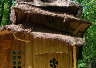 Cabane dans les arbres des Lutins - Parc de la Belle - Hébergement insolite dans la Vienne (86) entre Paris et Bordeaux proche du parc du futuroscope