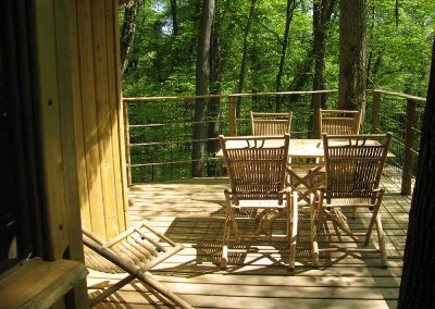 Cabane dans les arbres des Lutins - Parc de la Belle - Hébergement insolite dans la Vienne (86) entre Paris et Bordeaux proche du parc du futuroscope